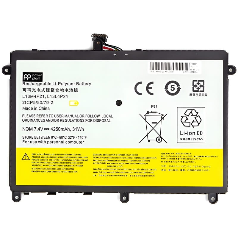 АКБ PowerPlant для ноутбука Lenovo IdeaPad Yoga 2 11 Series (L13M4P21) 7.4V 4250mAh (NB481835)