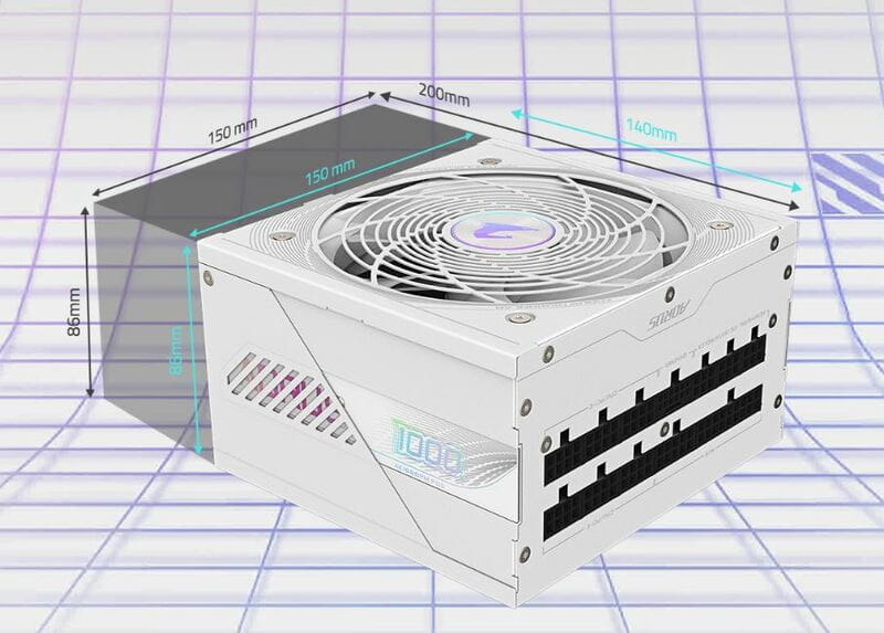 Блок питания Gigabyte GP-AE1000PM PG5 ICE 1000W