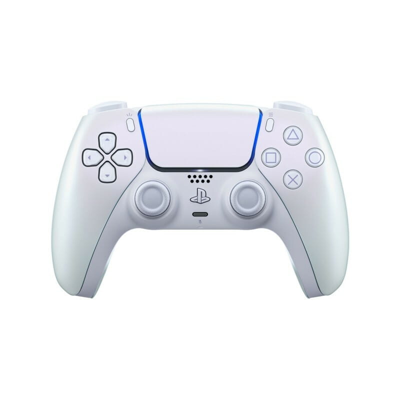 Геймпад бездротовий Sony PlayStation 5 DualSense Chrome Pearl (1000044446)