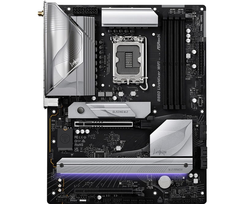 Материнская плата ASRock B860 LiveMixer WiFi Socket 1851