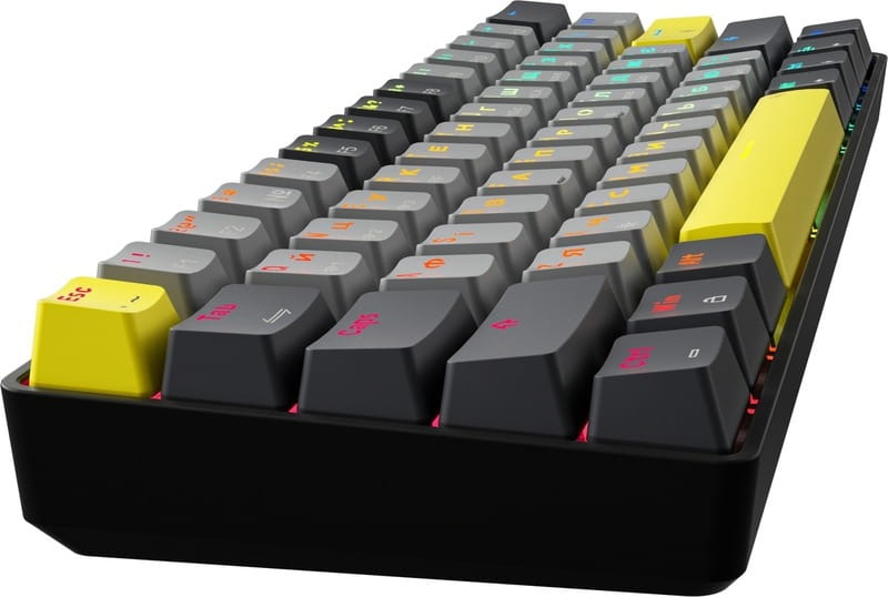 Клавіатура бездротова GamePro MK130G Pro Outemu Red Switch Hot-Swap RGB Black