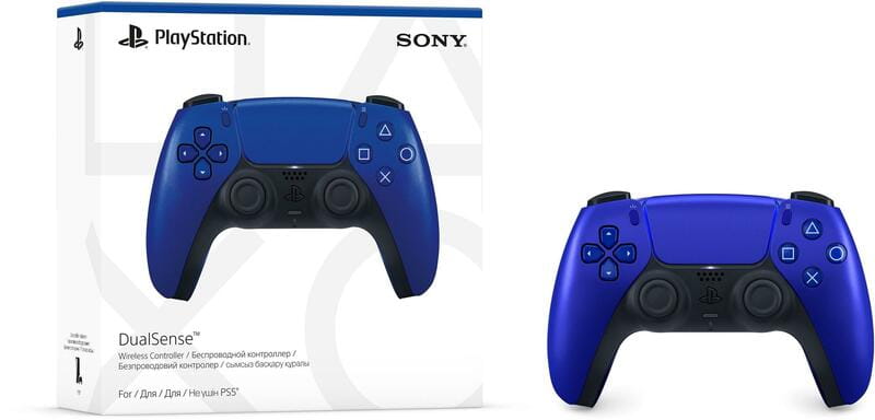 Геймпад беспроводной Sony PlayStation 5 DualSense Cobalt Blue (1000040731)
