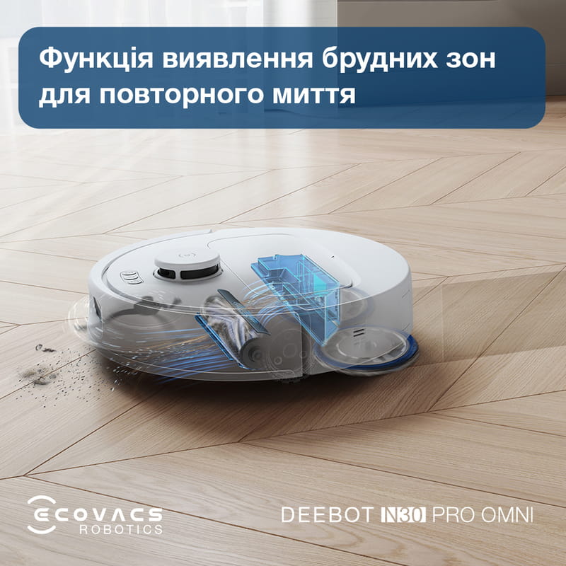 Робот-пилосос Ecovacs Omni N30 Pro (YDLX11-1) White