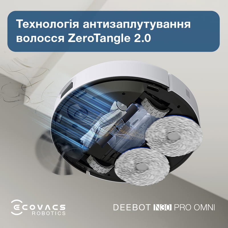 Робот-пилосос Ecovacs Omni N30 Pro (YDLX11-1) White