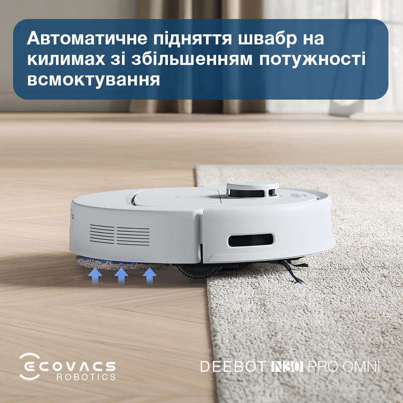 Робот-пилосос Ecovacs Omni N30 Pro (YDLX11-1) White