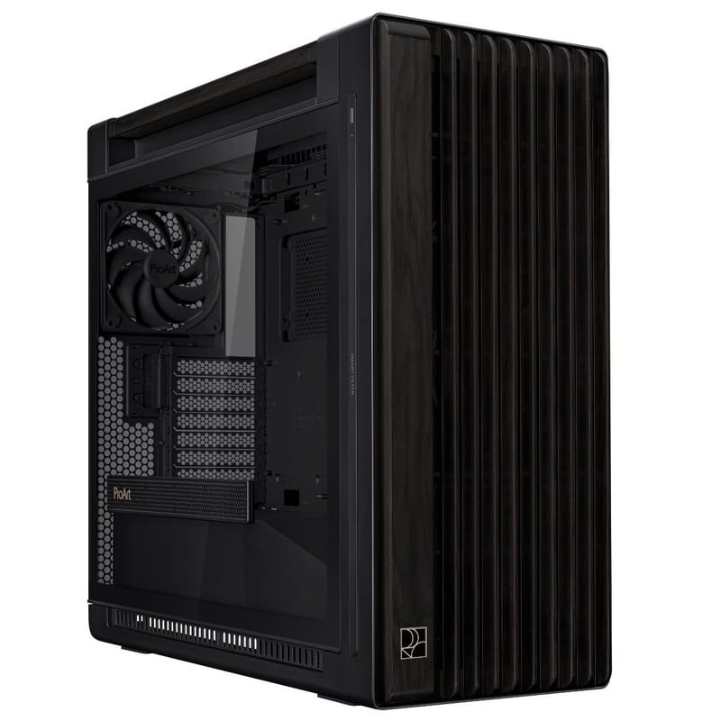 Корпус Asus ProArt PA602 Wood Edition Tempered Glass без БЖ (90DC00J0-B09010)