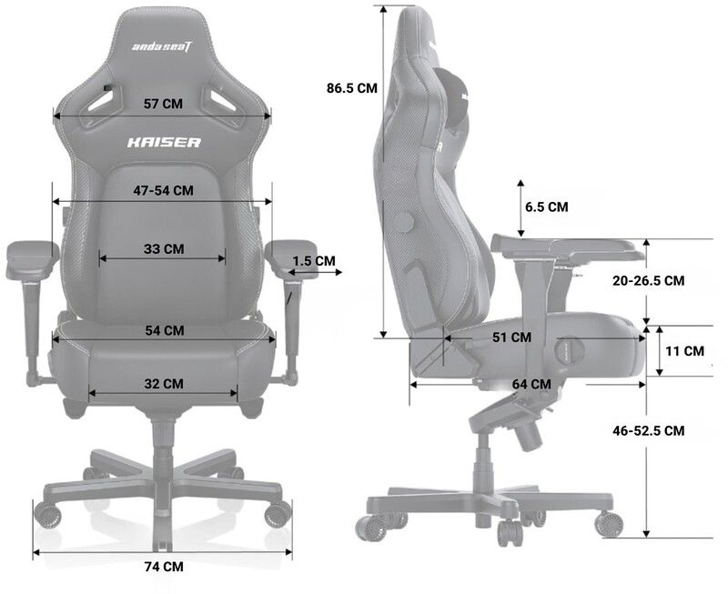 Кресло для геймеров Anda Seat Kaiser 4 Size XL Maroon (AD12YDDC-XLL-20-A-PV/C)