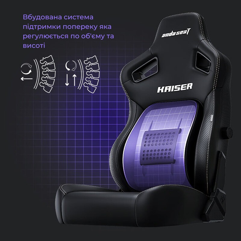 Кресло для геймеров Anda Seat Kaiser 4 Size XL Maroon (AD12YDDC-XLL-20-A-PV/C)