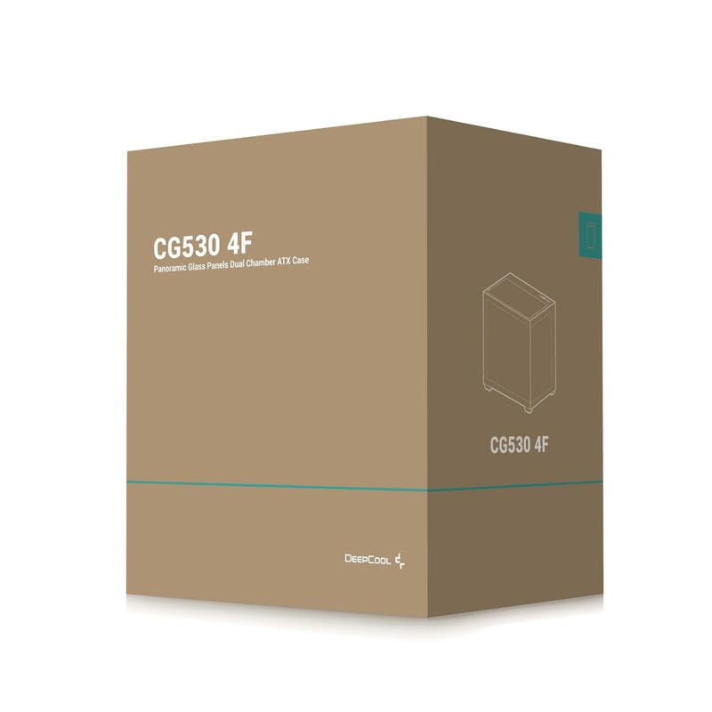 Корпус DeepCool CG530 4F Black (R-CG530-BKADA4-G-1) без БЖ
