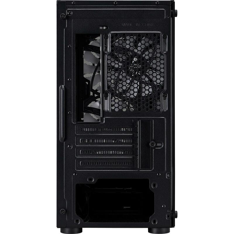 Корпус 1stPlayer X4-M-BK-2F1P-1F1 Black без БП