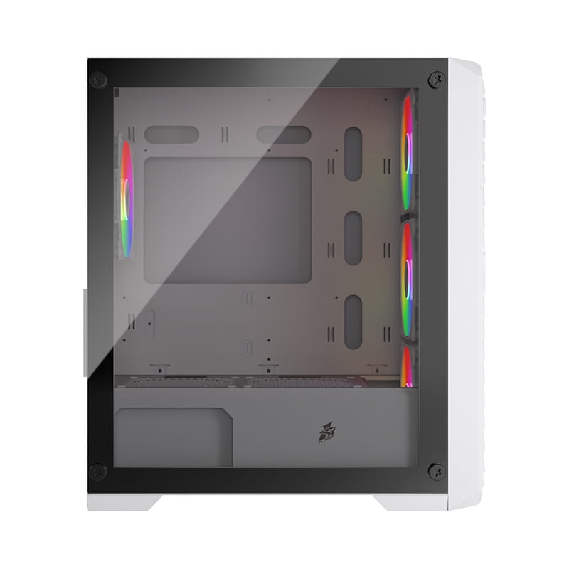 Корпус 1stPlayer T5-WH-4F1-W White без БП