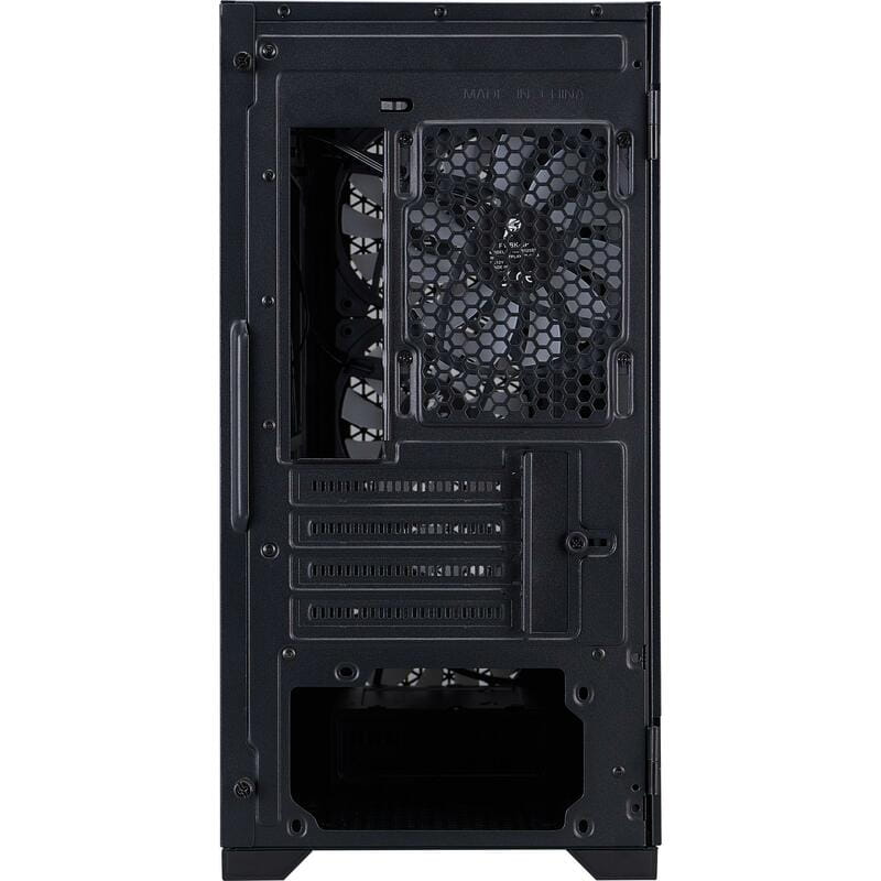 Корпус 1stPlayer T3-BK-4F1 Black без БЖ