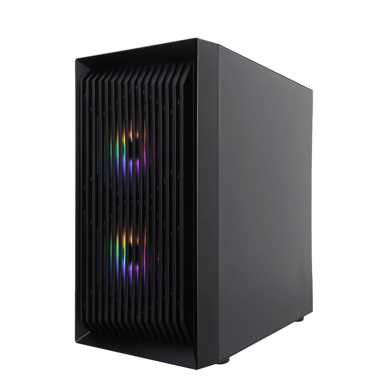 Корпус 1stPlayer BS-2-BK-3F1 Black без БЖ