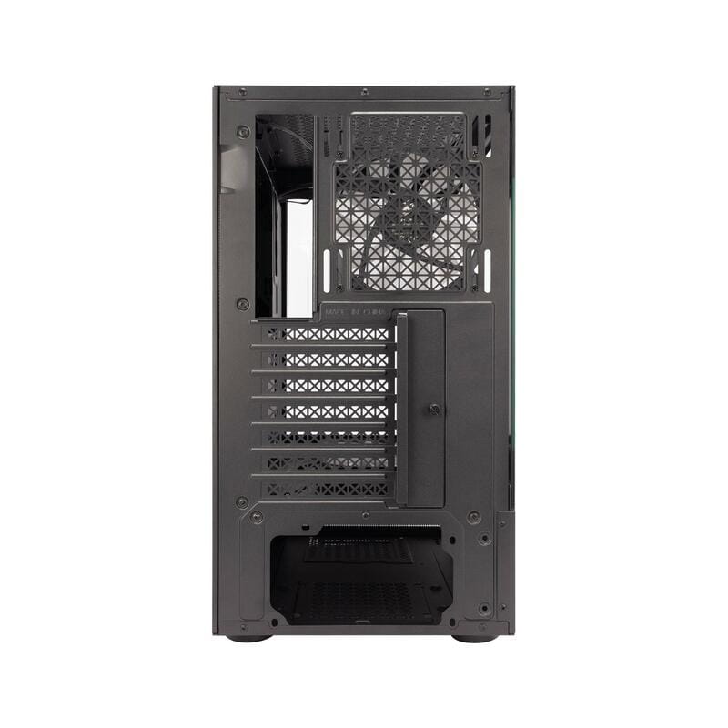 Корпус 1stPlayer Mi7-A-BK-2F7R-1F7 Black без БП