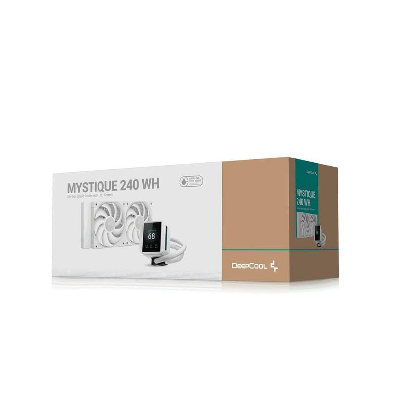 Система водяного охлаждения DeepCool Mystique 240 White (R-LX240-WHDSNMP-G-1)