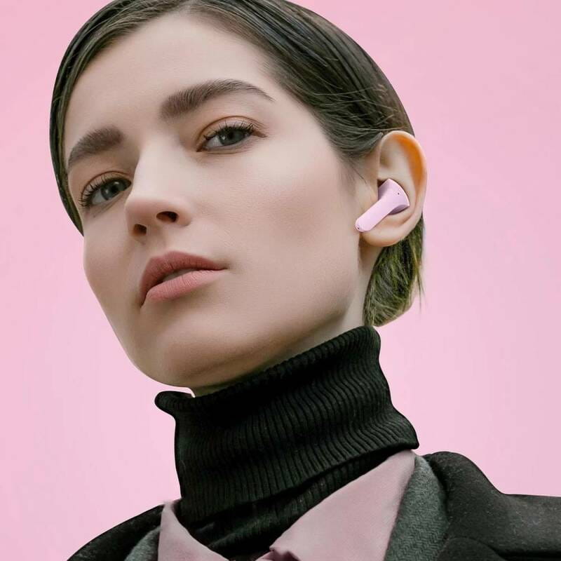 Bluetooth-гарнитура Acefast T6 Pink (6974316281566)