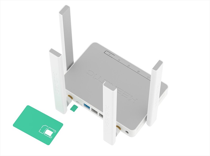 Беспроводной маршрутизатор Keenetic Runner 4G (KN-2211)