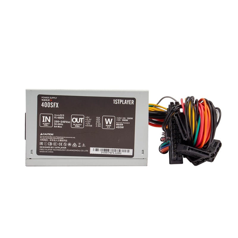 Блок питания 1stPlayer PS-400SFX APFC 400W Bulk (C1-SFX-400-SV-EU)