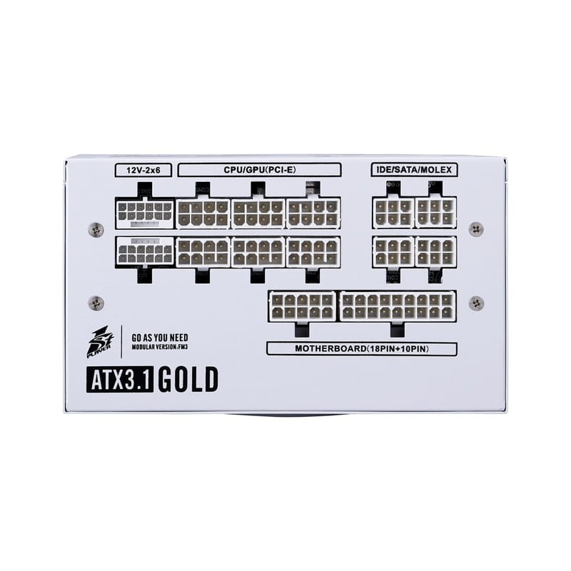 Блок питания 1stPlayer HA-850BA4 White (NGDP-GLD-850-WH-EU) 850W