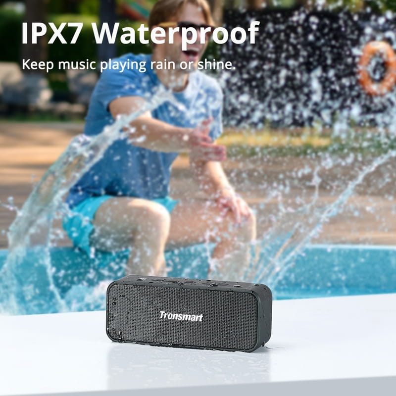 Акустична система Tronsmart T2 Plus Upgraded Black (1019754)