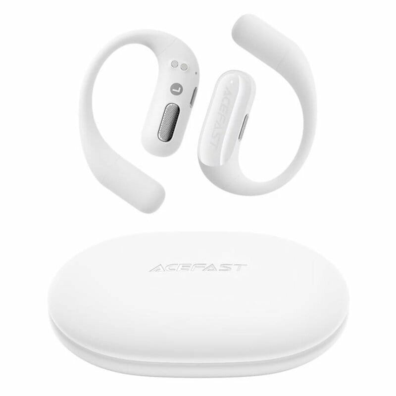 Bluetooth-гарнитура Acefast FA002 ANC White (6974316283638)