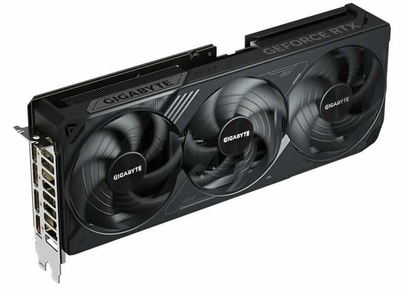 Відеокарта GF RTX 5070 Ti 16GB GDDR7 Windforce OC Gigabyte (GV-N507TWF3OC-16GD)