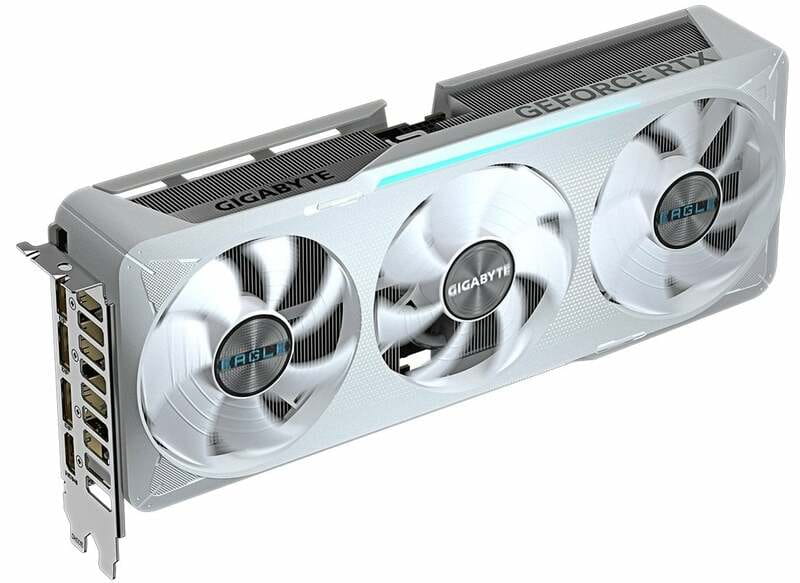 Видеокарта GF RTX 5070 12GB GDDR7 Eagle OC Ice Gigabyte (GV-N5070EAGLEOC ICE-12GD)