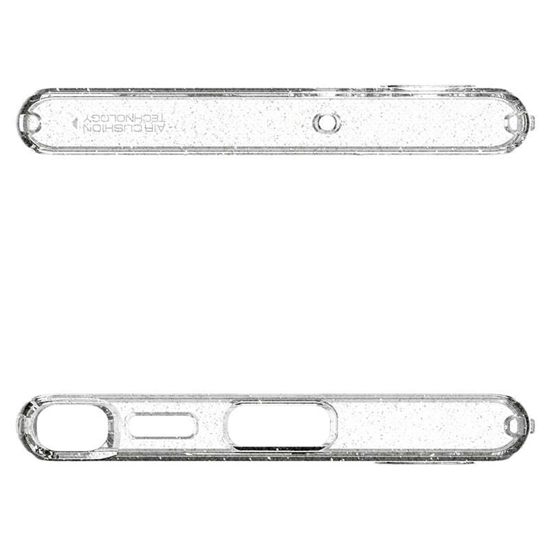 Чохол-накладка Spigen Liquid Crystal Glitter для Samsung Galaxy S22 Ultra SM-S908 Crystal Quartz (ACS03913)