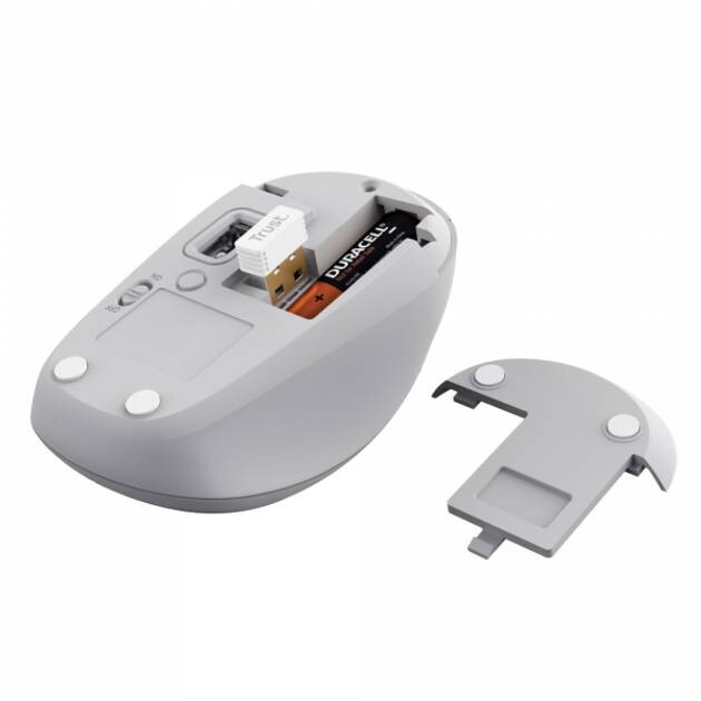 Миша Trust Yvi+ Compact Multi-Device White (25454)