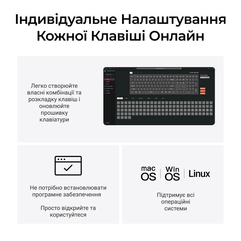 Клавиатура беспроводная Keychron K5 Max, Gateron MX 2.0 Brown, Hot-Swap, RGB UA Black (K5M-H3-UA)