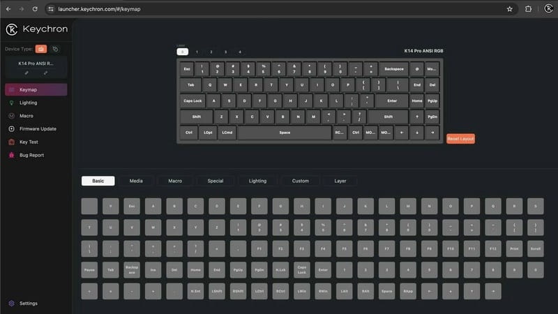 Клавіатура бездротова Keychron K17 PRO 100Key (K17P-B3-UA)