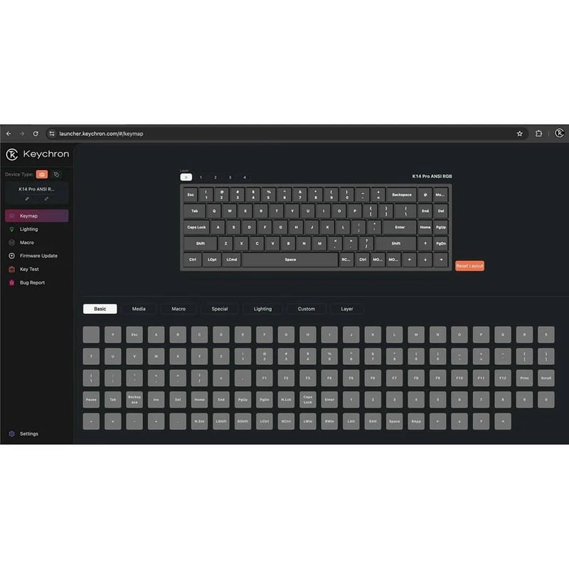 Клавиатура беспроводная Keychron K17 PRO 100Key (K17P-H1-UA)