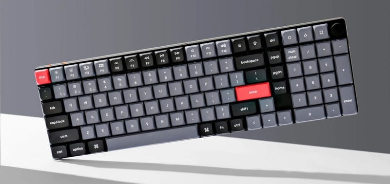 Клавіатура бездротова Keychron K17 PRO 100Key (K17P-B1-UA)