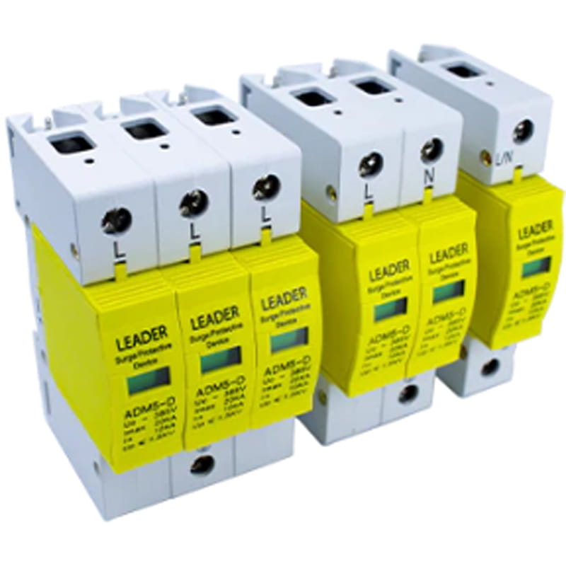 Ограничитель перенапряжения Leader АC4P 385В 40кА (LA-SPD4P-40KA)