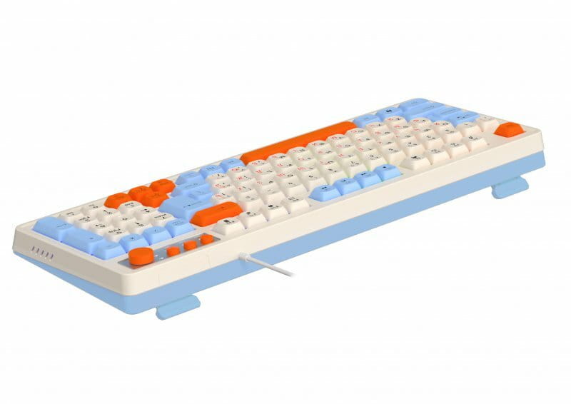 Клавiатура Maxxter KBG-3C01-UA White