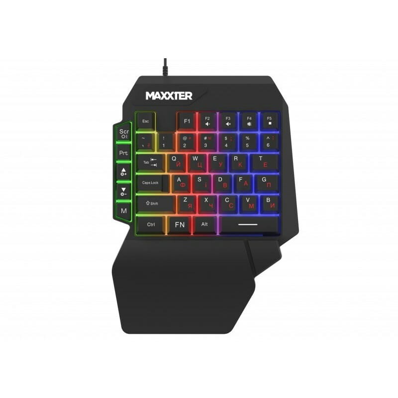 Клавиатура Maxxter KBG-OH-01B-UA Black