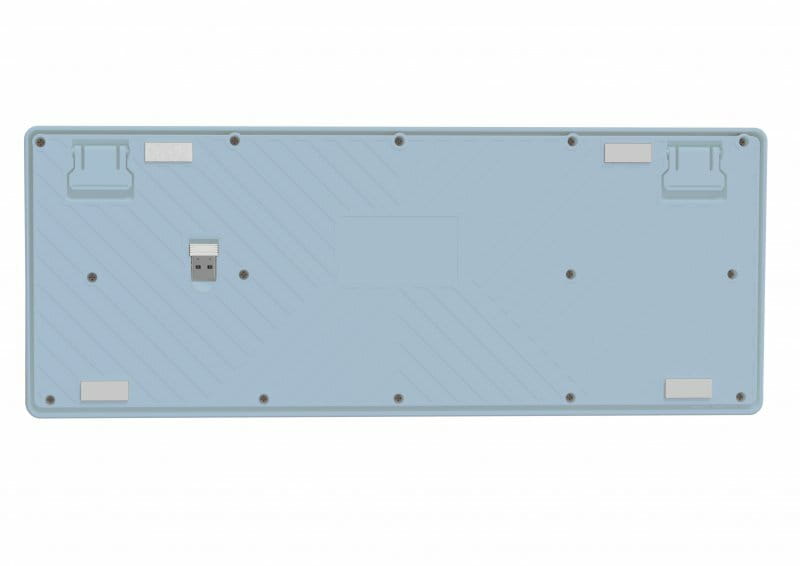 Клавиатура беспроводная Maxxter KBGW-3C01-UA White