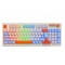 Фото - Клавиатура беспроводная Maxxter KBGW-3C01-UA White | click.ua