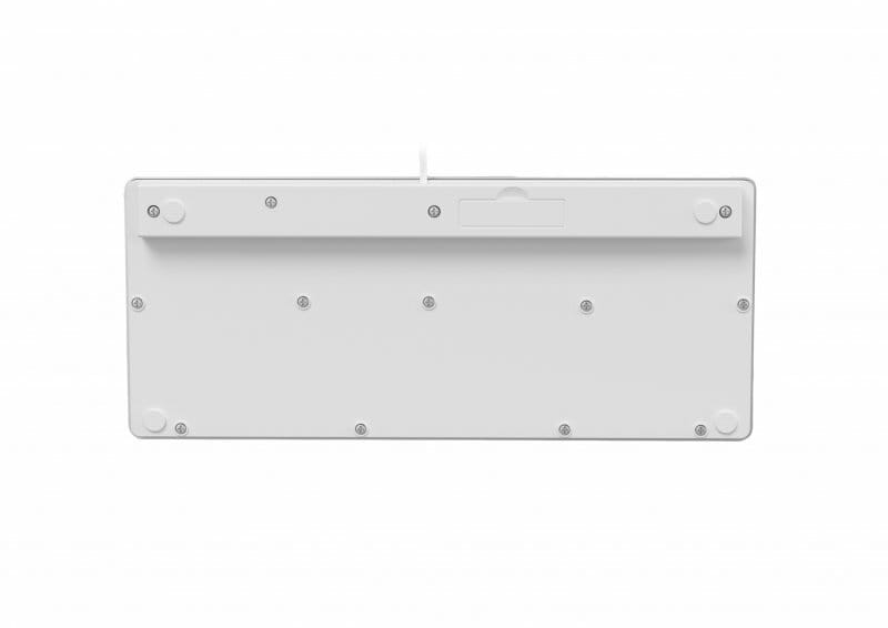 Клавиатура Maxxter KBM-C01W-UA White