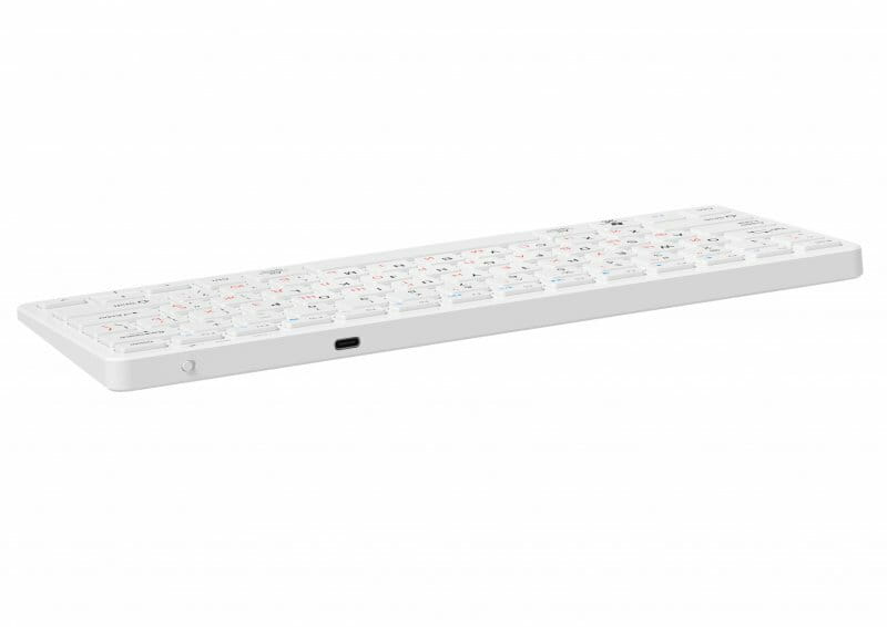 Клавiатура бездротова Maxxter KBW-C01S-UA Silver
