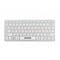 Фото - Клавiатура бездротова Maxxter KBW-C01S-UA Silver | click.ua