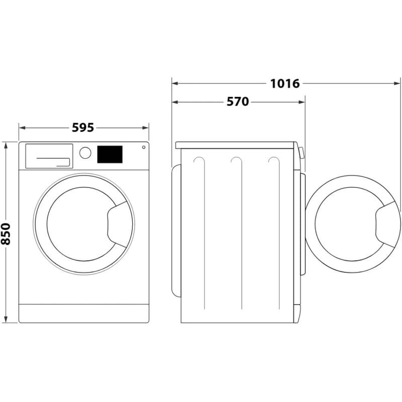 Стиральная машина с сушкой Whirlpool FFWD 8649 BV UA