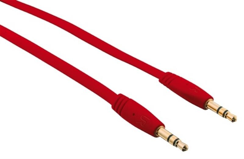 Кабель аудіо Trust Urban mini-jack 3.5мм(M) to mini-jack 3.5мм(M) 1м, Red (20177)