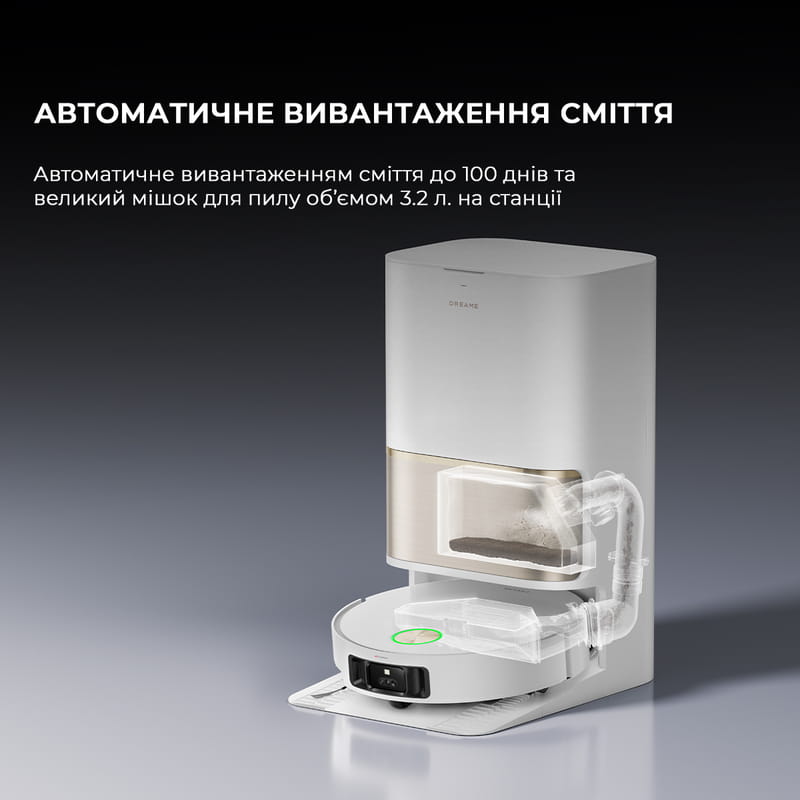 Робот-пылесос Dreame Bot L50 Pro Ultra White (RLL84CE)