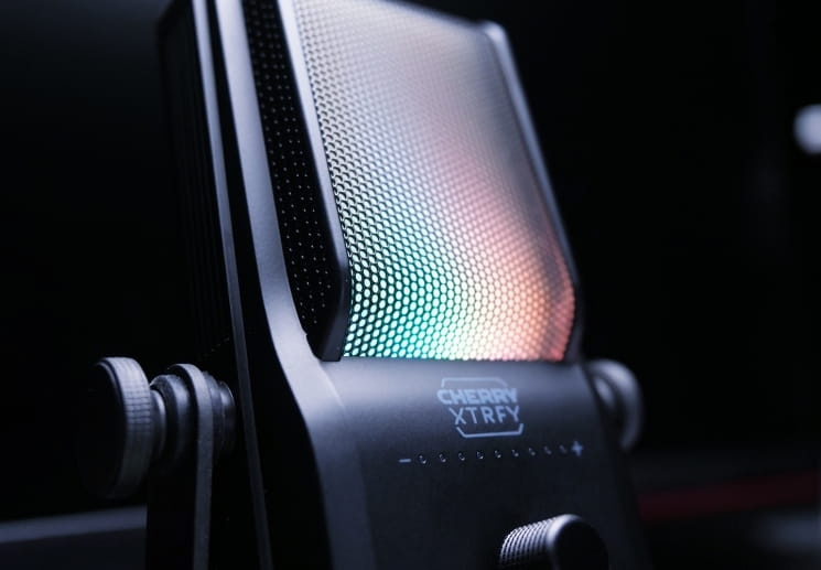 Микрофон Cherry Xtrfy Ngale-R Cardioid RGB Black (CX-NGALE-R-RGB-BLACK)