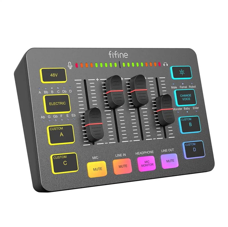 Микшерный пульт Fifine SC3