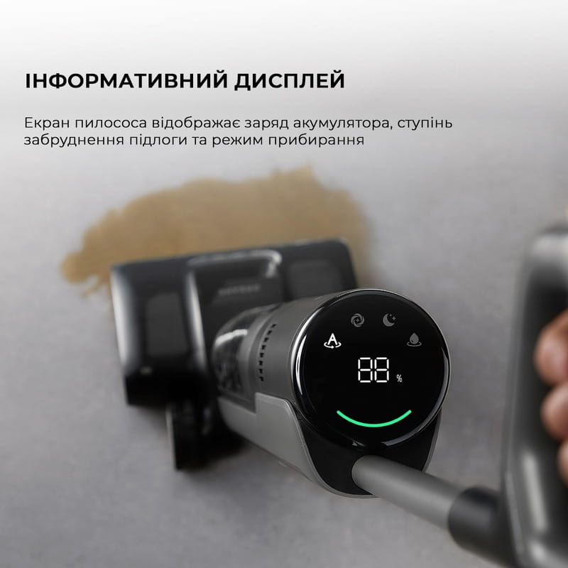 Аккумуляторный моющий пылесос Dreame H12 Pro Flex Reach (HHR44A)