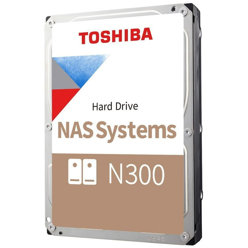 Накопитель HDD SATA 14.0TB Toshiba N300 NAS 7200rpm 512MB (HDWG51EUZSVA)