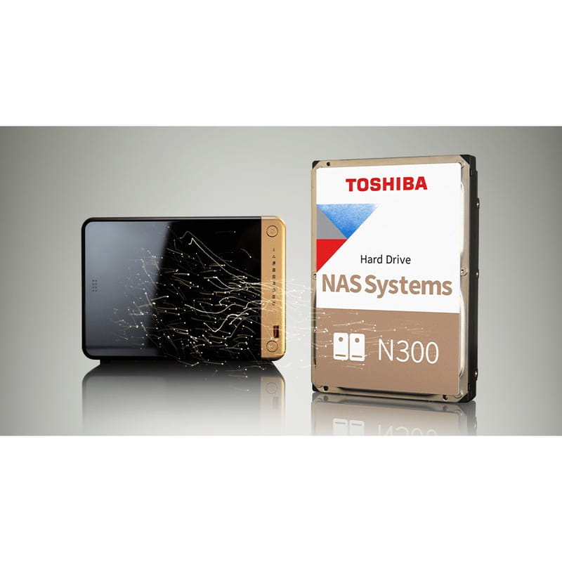 Накопитель HDD SATA 14.0TB Toshiba N300 NAS 7200rpm 512MB (HDWG51EUZSVA)