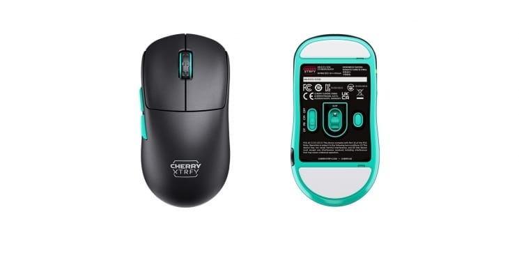 Мышь беспроводная Cherry Xtrfy M68 RGB Black (CX-M68W-BLACK)